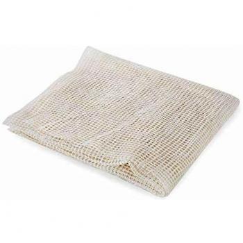 Alfombra Antideslizante Blanca 150 x 190 cm Cortable