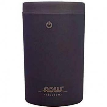Now Foods Ultrasonic USB Oil Diffuser, Grey Color, 1 Unit