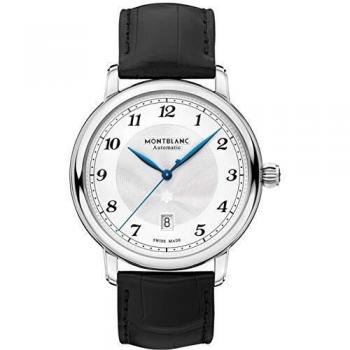 Montblanc Men's Star Legacy 42mm Alligator Leather Band Automatic Watch 116511