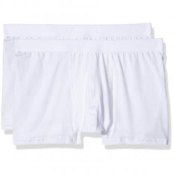 Sloggi Men's 24/7 Retro Boxer Shorts - 2 Pack, Cotton Trunks with Logo Waistband