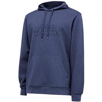 Indigo Embossed Pullover Hoodie for Men - XL Size