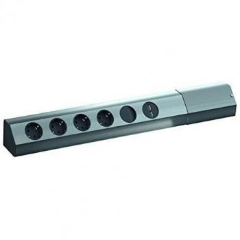 Bachmann Casia - Regleta 4xschukos+2xusb+1x Interruptor Bipolar luminaria