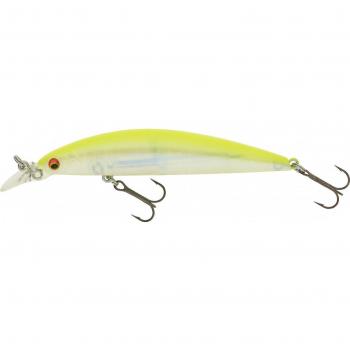 Minnow Flotante Daiwa Tournament Current Master SR 9,3cm 12g Color Perla Espalda Chartreuse