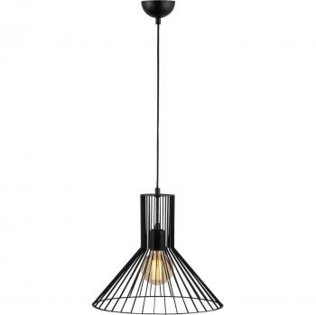 Lámpara Colgante Fellini MR-757, Negra, Metal, Ø 38 cm