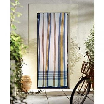 Cortina Marseilles Tejida Azul 140x225 cm