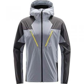 Haglöfs Tegus Chaqueta, 38G - Concrete/Magnetite, M para Hombre