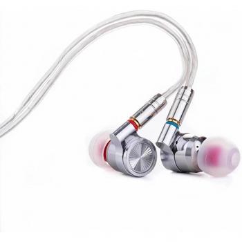 Auriculares HiFi Intraauriculares TinHiFi T4 con Conector de 3,5 mm y Controlador Dinámico de 1DD