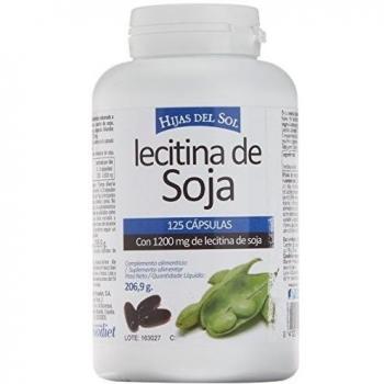 Hijas Del Sol Lecitina de Soja - 125 Cápsulas Blandas