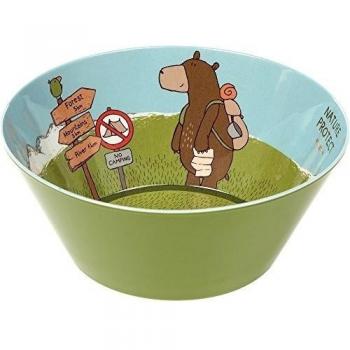 Sigikid 24767 bosque Grizzly bol de melamina, 15 x 9,5 x 5 cm