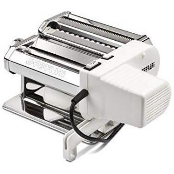 Máquina de Pasta Eléctrica G3 Ferrari Sfoglia Mia 90W, Acero Inoxidable, 9 Niveles de Grosor, 5 Formatos de Pasta, Accesorios Incluidos