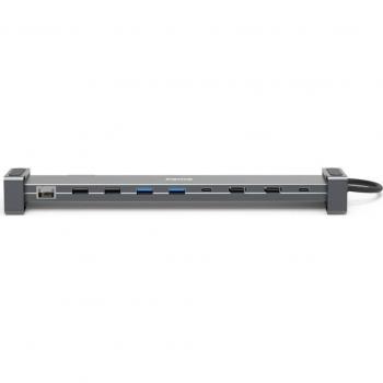 Docking Station USB-C Hama Connect2Office Basic V2, 9 Puertos, 4K, con USB-A, HDMI y LAN