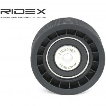 Polea de inversión/guía para correa poli V RIDEX 312D0067, compatible con SAAB 900 II y 9-5