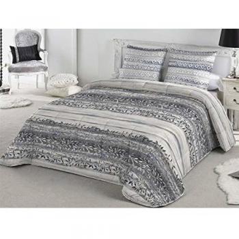 Antilo Fundeco - Edredón conforter Tiber Cama 180 Cm - Color Gris