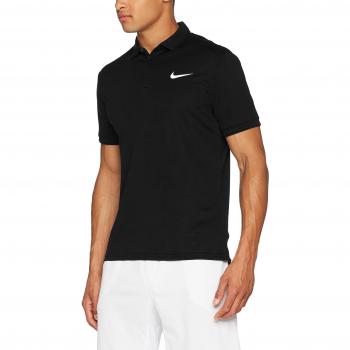 Nike COURT Dry Team Polo, Otoño-invierno, hombre, color Negro / negro /