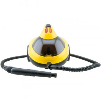 Winkel Wëasy NVP15 Limpiador a Vapor, Vaporeta 1500W, 4 Bares, Autonomía de 45 min, Capacidad de Agua de 1,5 L, Compartimento Interno, Amarillo, Plástico, 1500 W, 1.5 litros