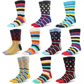 RioRiva Calcetines cortos De Algodón Calientes De Trabajo Y Ocio Para Hombre,Otoño e Invierno,Multicolor