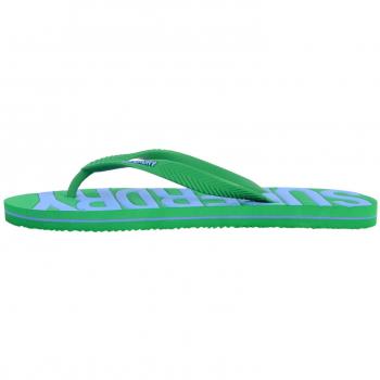Chanclas Veganas Superdry Vintage para Hombre - Verde XL, Planas, Casual, Beachwear 2024