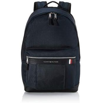 Tommy Hilfiger - Elevated Nylon Backpack, Mochilas Hombre, Azul