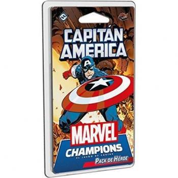 Fantasy Flight Games- Marvel Champions - Capitán América, Color