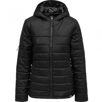Hummel Chaqueta North Quilted Mujer, chaqueta acolchada, diseño moderno, material ligero y transpirable, aislamiento térmico, cierre frontal con cremallera, bolsillos laterales con cremallera