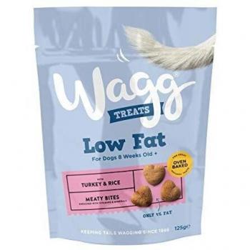 Golosinas Bajas en Grasa de Pavo y Arroz para Perros 7 x 125g