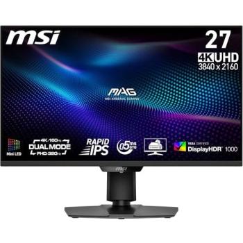 Monitor MSI MAG 274UPDF E16M 27 Mini LED Rapid IPS UltraHD 4K 160Hz USB-C VESA DisplayHDR 1000