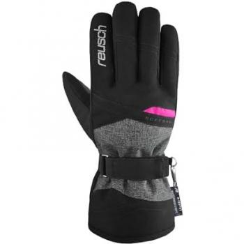 Guantes de esquí Reusch Helena R-TEX XT mujer, impermeables, transpirables, aislamiento térmico, puños ajustables