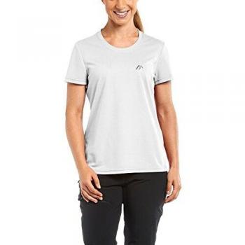Maier Sports Women's Waltraud Short Sleeve T-Shirt - White Size 38