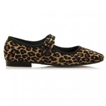 MTNG zapatos planos mujer Camille 59371 marrón con cierre hebilla, tipo de puntera redonda, antelina, casual
