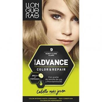 Llongueras Advance Tinte de Cabello Permanente Tono #9 Rubio Claro Claro