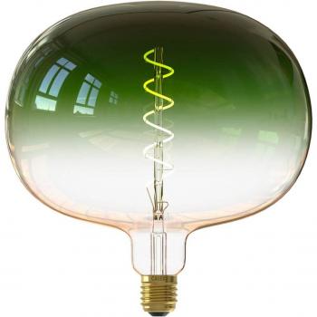 Bombilla Calex Boden globo LED E27 5W filamento dim verde