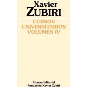 Cursos universitarios. Volumen IV