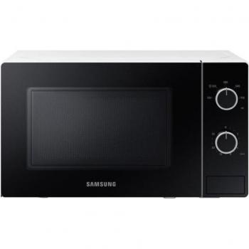 Horno Microondas Samsung MS20A3010AH, 20 Litros, 1050W, Superficie Plana, Color Negro