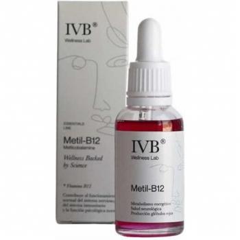 Metil-B12 IVB 30ML - Solución inyectable de Metilcobalamina, 30 ml, formulación líquida, vitamina B12 activa, indicada para deficiencia de vitamina B12 y trastornos neurol