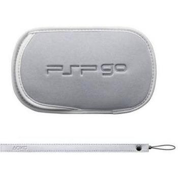(PSP go用) ポーチ&ストラップ ホワイト(PSPJ-15028)