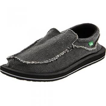 Sanuk Men's Chiba Slip-On Black Size: 9 UK