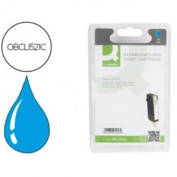 Cartucho de Tinta Compatible con Canon CLI-521C Cian Estandar para Impresoras IP3600/IP4600
