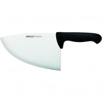 Arcos Serie 2900, Chuletera, Hoja de Acero Inoxidable Nitrum de 220 mm, Mango inyectado en Polipropileno Color Negro