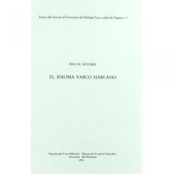 El idioma vasco hablado. Un estudio de dialectología vasca: 5