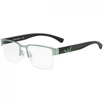 Emporio Armani 0EA1078 Monturas de gafas, Matte Green, 55 para Hombre