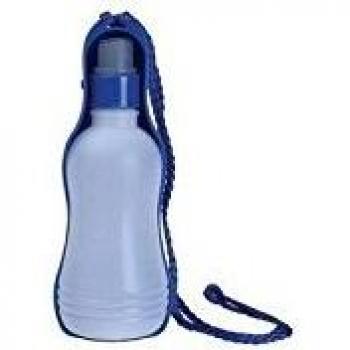 Botella de Agua para Perros 500ml Azul