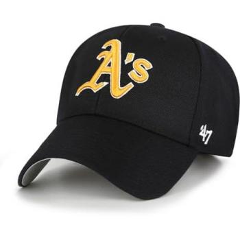 47 Brand MVP Black Oakland Athletics Baseball Cap
