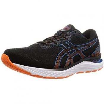 ASICS Gel-Cumulus 23, Road Running Shoe Hombre, Black/Reborn Blue, 41.5 EU