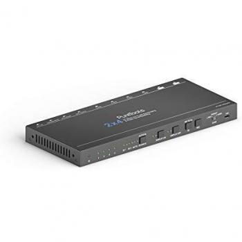 Distribuidor HDMI 4K 2x4 con Downscaler, EDID y Extracción de Audio