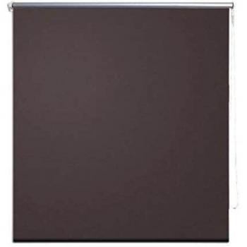vidaXL Estor persiana Enrollable 160 x 230 cm café