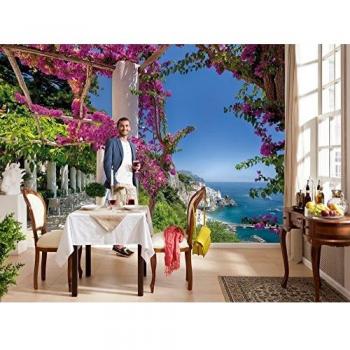 Komar 8 – 931 (368 x 254 cm, muralLa Amalfi de Italia Scenic, multicolor (8 unidades)