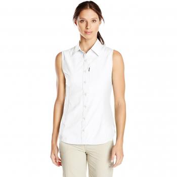 Columbia Silver Ridge II Camiseta de Tirantes, Mujer, Blanco, L