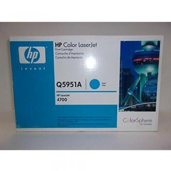 HP 643A (Q5951A) Cyan Original LaserJet Toner Cartridge
