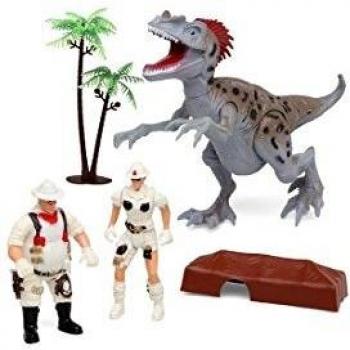 Gioco di avventura con dinosauro