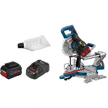Bosch Professional BITURBO ingletadora telescópica a batería GCM 18V-216